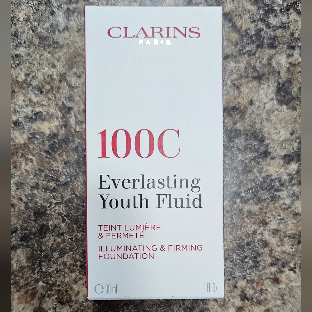 Clarins Everlasting Youth Fluid Foundation - 100C Beige